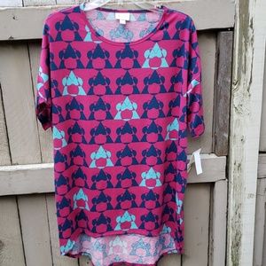 LuLaRoe Disney Minnie Mouse Irma Medium Nwt
